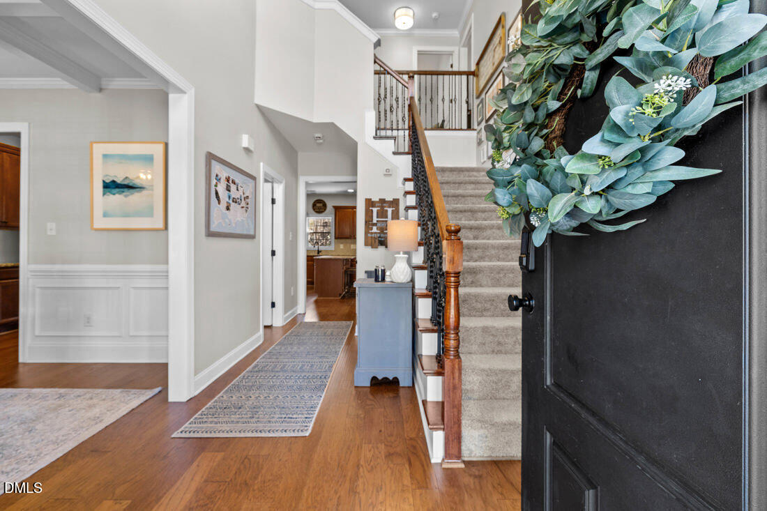 170 Valley Pines Circle Spring Lake, NC 28390 - Photo 3 of 55 a view of entryway with wooden floor
