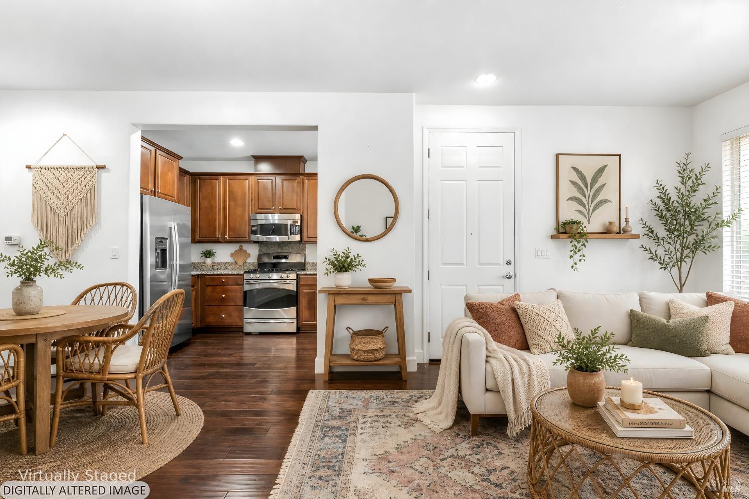 2216 Bell Flower Lane Santa Rosa, CA 95404 - Photo 7 of 66 Living & Dining Areas Virtually Staged Concept 2