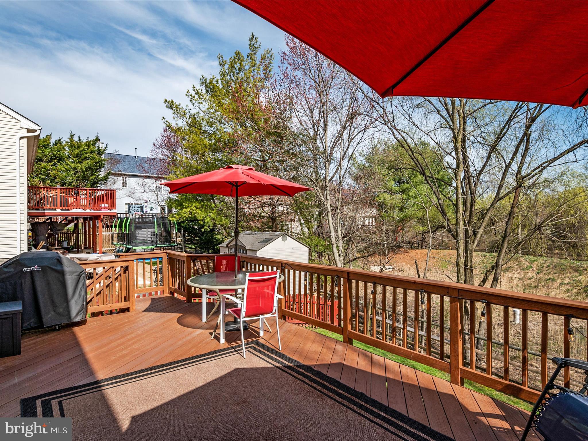 1905 Windys Run Road Catonsville, MD 21228 - Photo 17 of 51 Beautiful Spacious Deck with Wooded Privacy