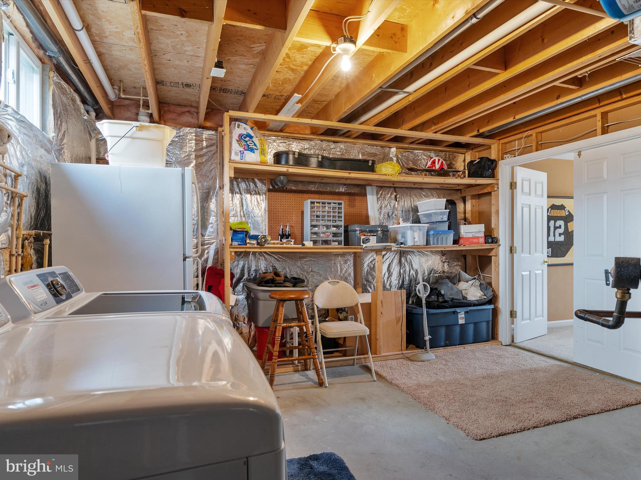 1905 Windys Run Road Catonsville, MD 21228 - Photo 35 of 51 Lower-Level Laundry RM + Storage Space