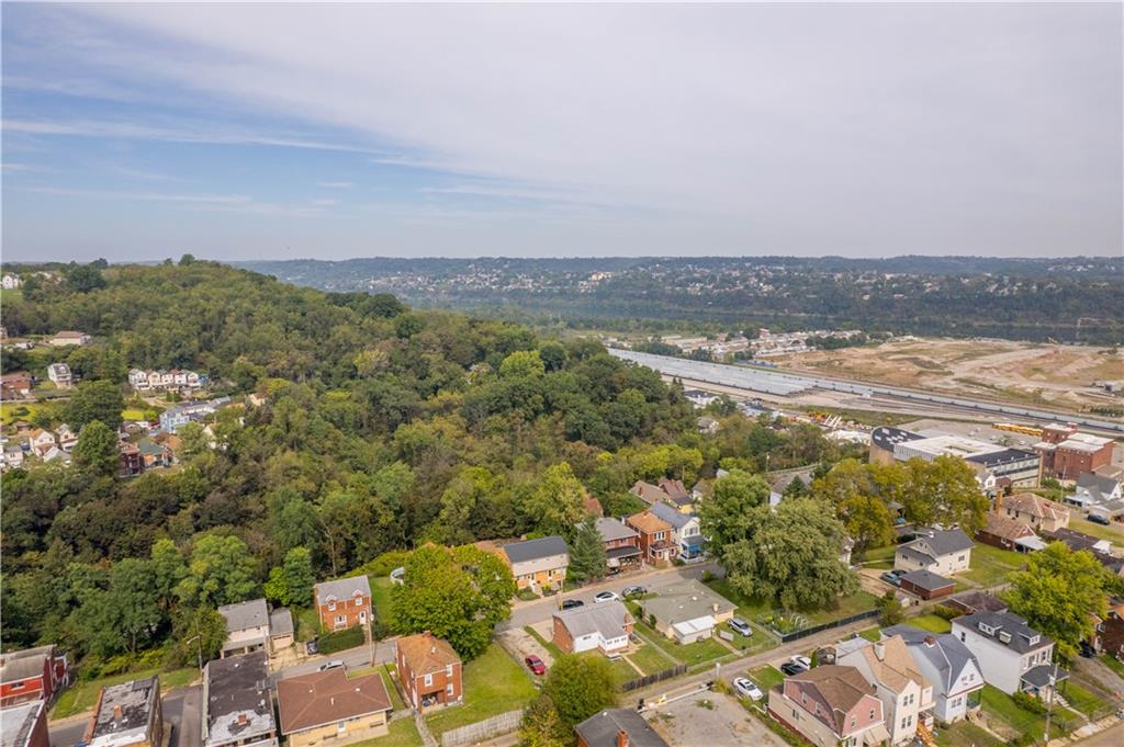 45 Harlem Avenue McKees Rocks, PA 15136 - Photo 31 of 31 an aerial view of residential houses with outdoor space and trees