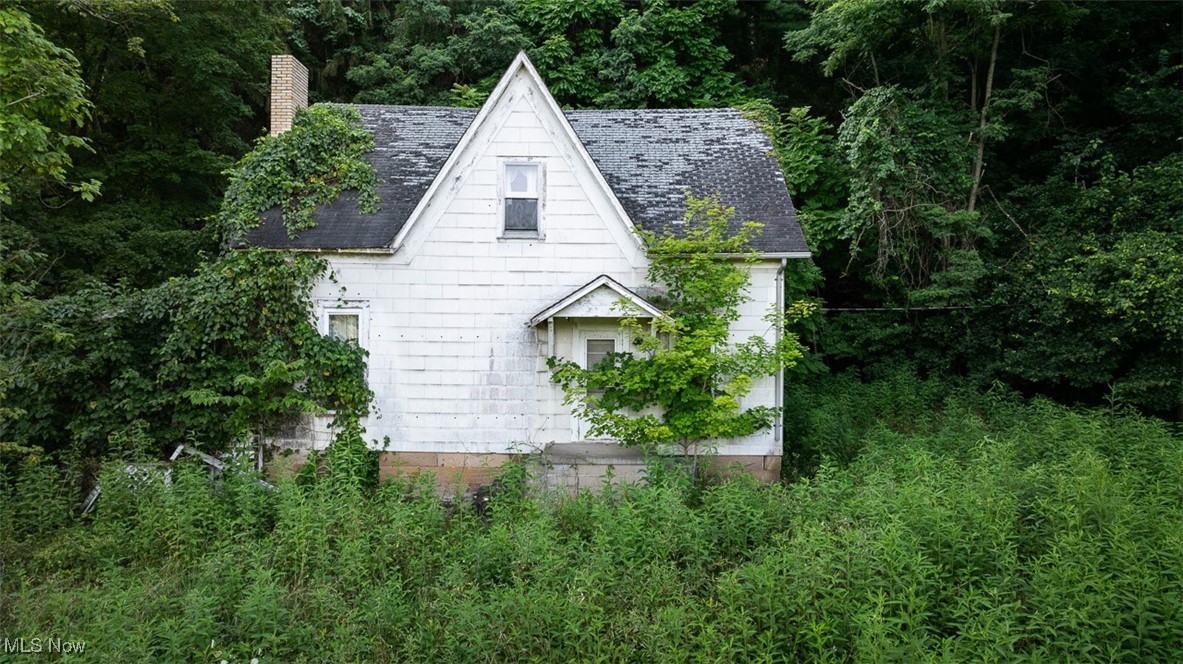 36900 Lower Clearfork Road Scio, OH 43988 - Photo 13 of 26 View of side of property featuring a chimney and a forest view