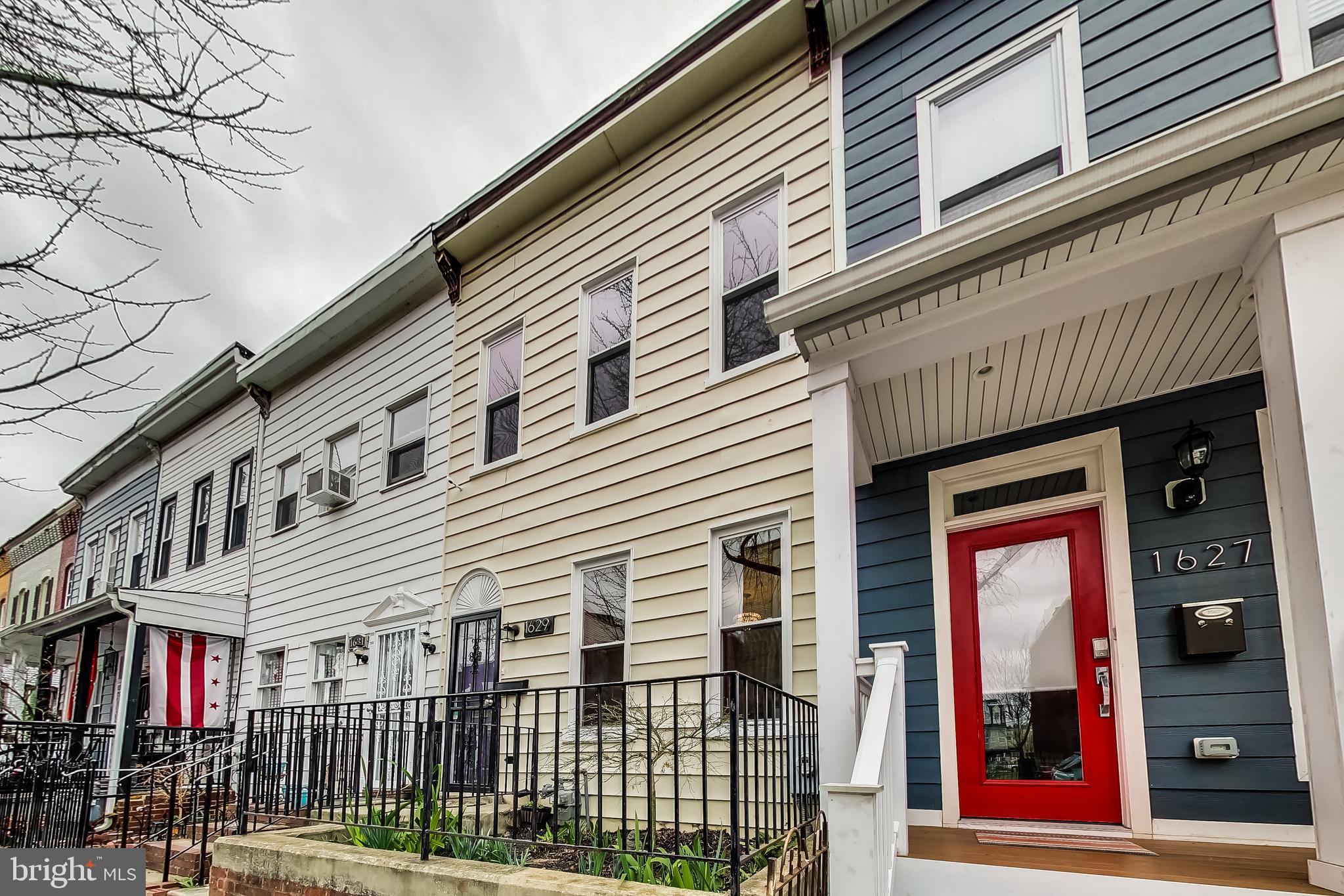 1629 Rosedale Street Northeast Washington, DC 20002 - Photo 2 of 32 Front facade view