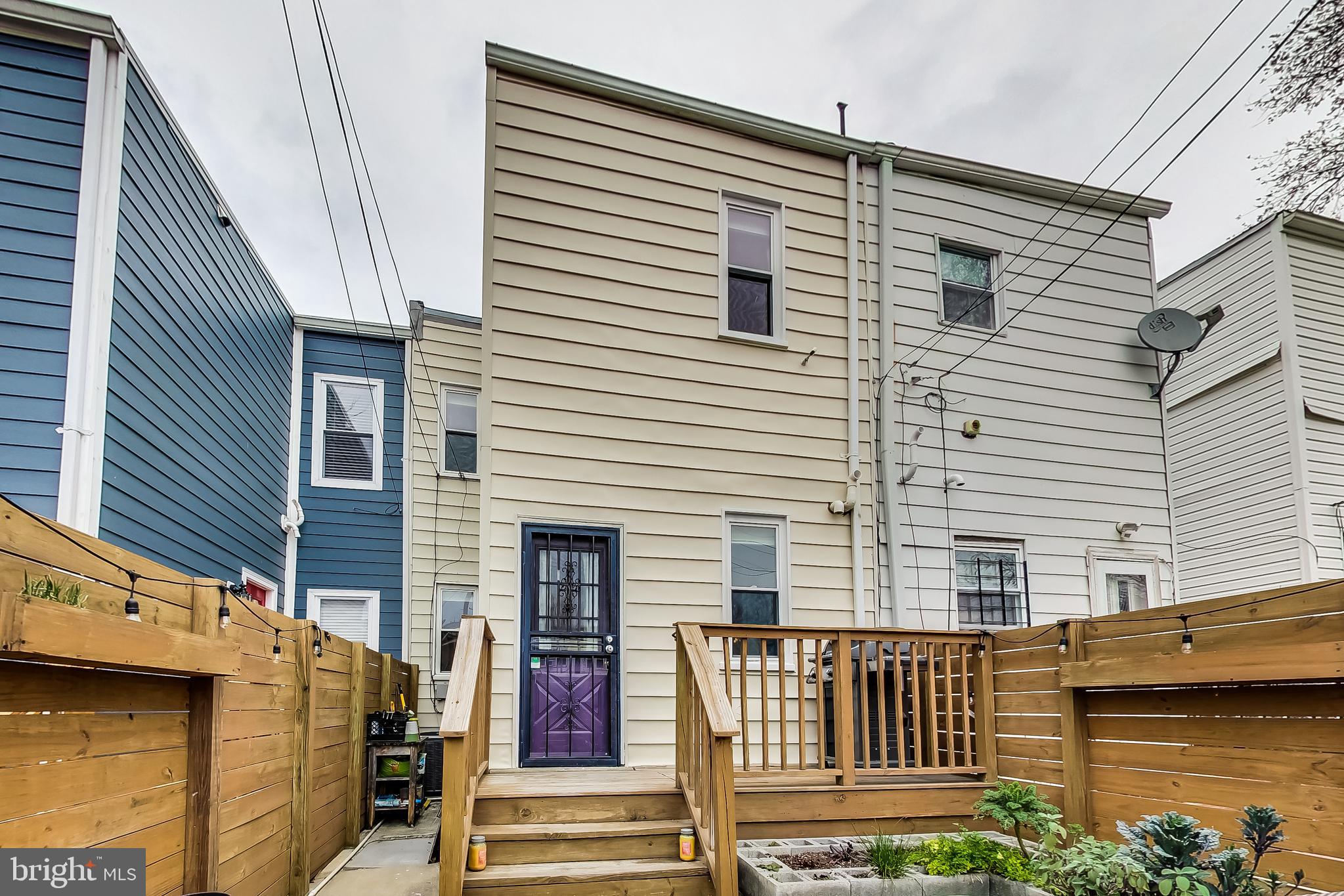 1629 Rosedale Street Northeast Washington, DC 20002 - Photo 26 of 32 Back facade view