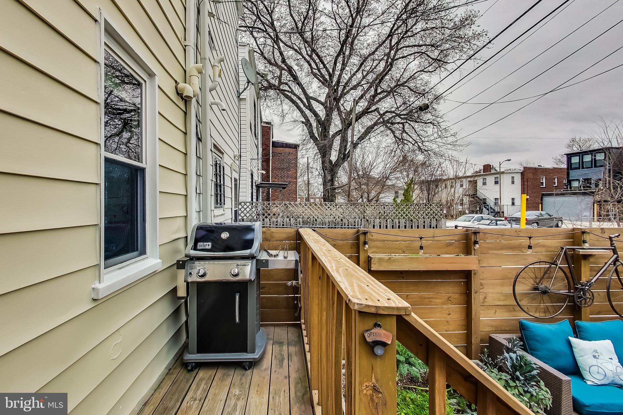 1629 Rosedale Street Northeast Washington, DC 20002 - Photo 27 of 32 Back deck to satisfy your grilling needs