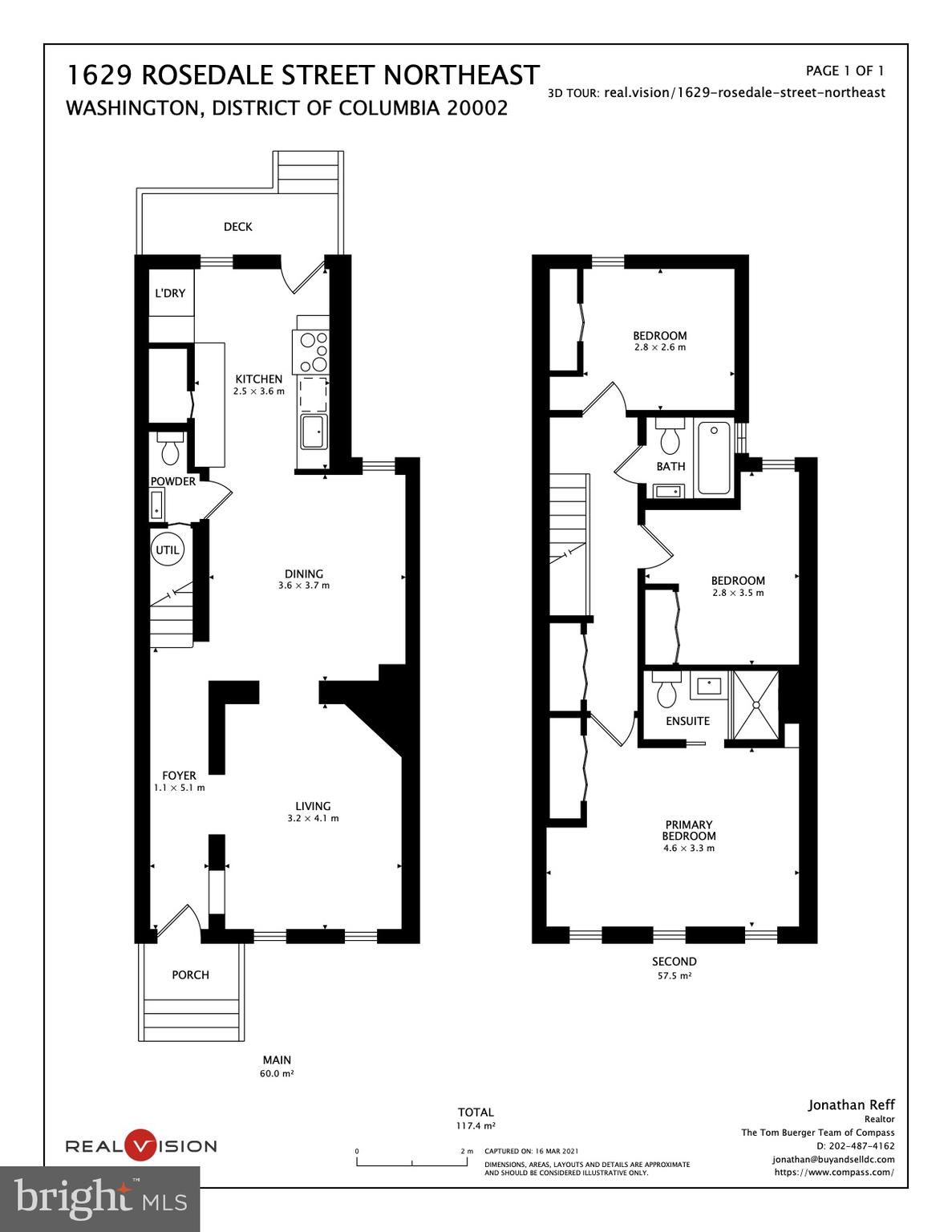 1629 Rosedale Street Northeast Washington, DC 20002 - Photo 32 of 32 Floorplans