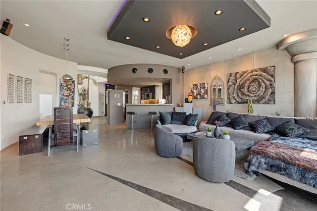 a kitchen with a sink and a microwave