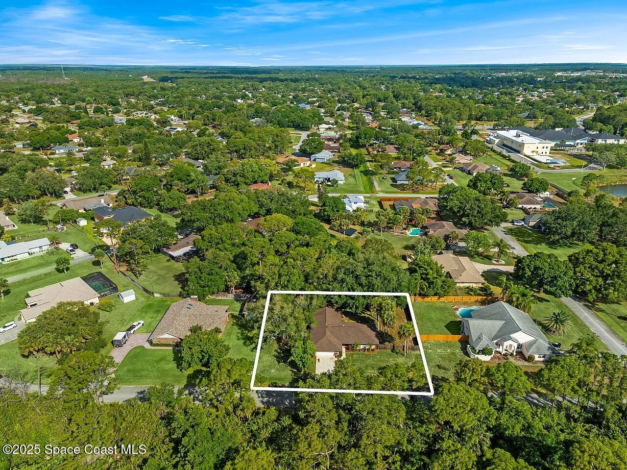 475 Hurst Road Northeast Palm Bay, FL 32907 - Photo 6 of 36 Aerial