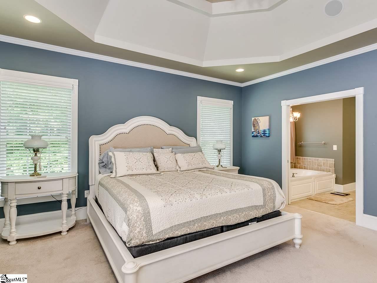 410 State Rd S-42-2289 Greer, SC 29651 - Photo 16 of 34 Master bedroom with trey ceiling