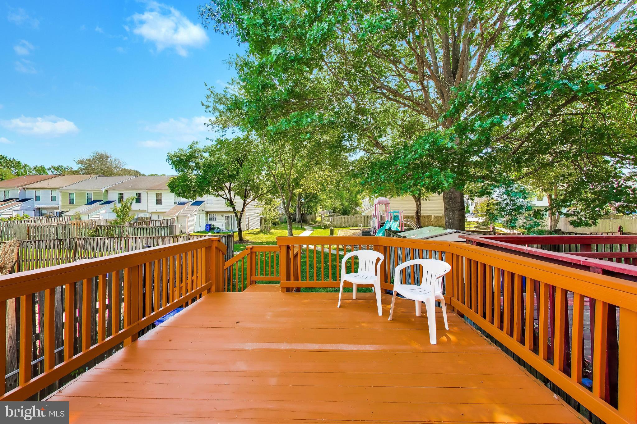 2318 Mitchellville Road Bowie, MD 20716 - Photo 19 of 31 Great Rear Deck!