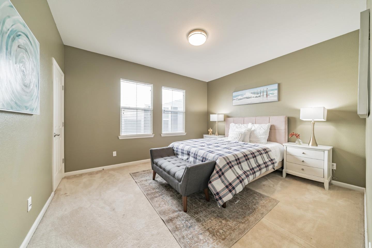 3830 Highbury Way San Ramon, CA 94582 - Photo 20 of 38 a bedroom with a bed and wooden floor