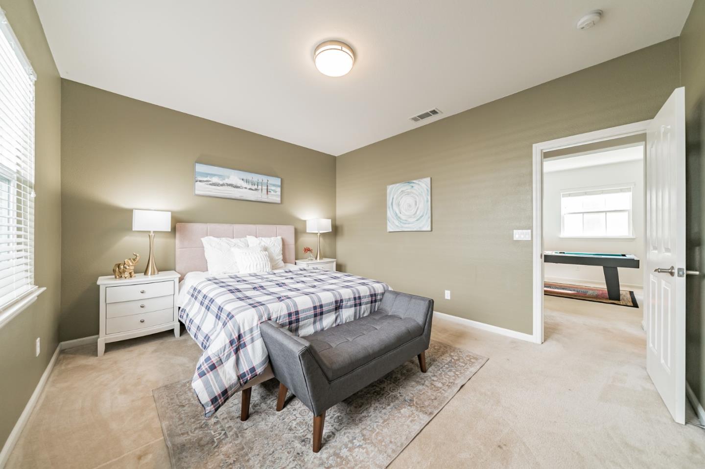 3830 Highbury Way San Ramon, CA 94582 - Photo 21 of 38 a bedroom with a bed and wooden floor