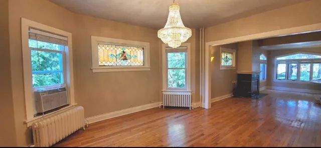 a view of livingroom with hardwood