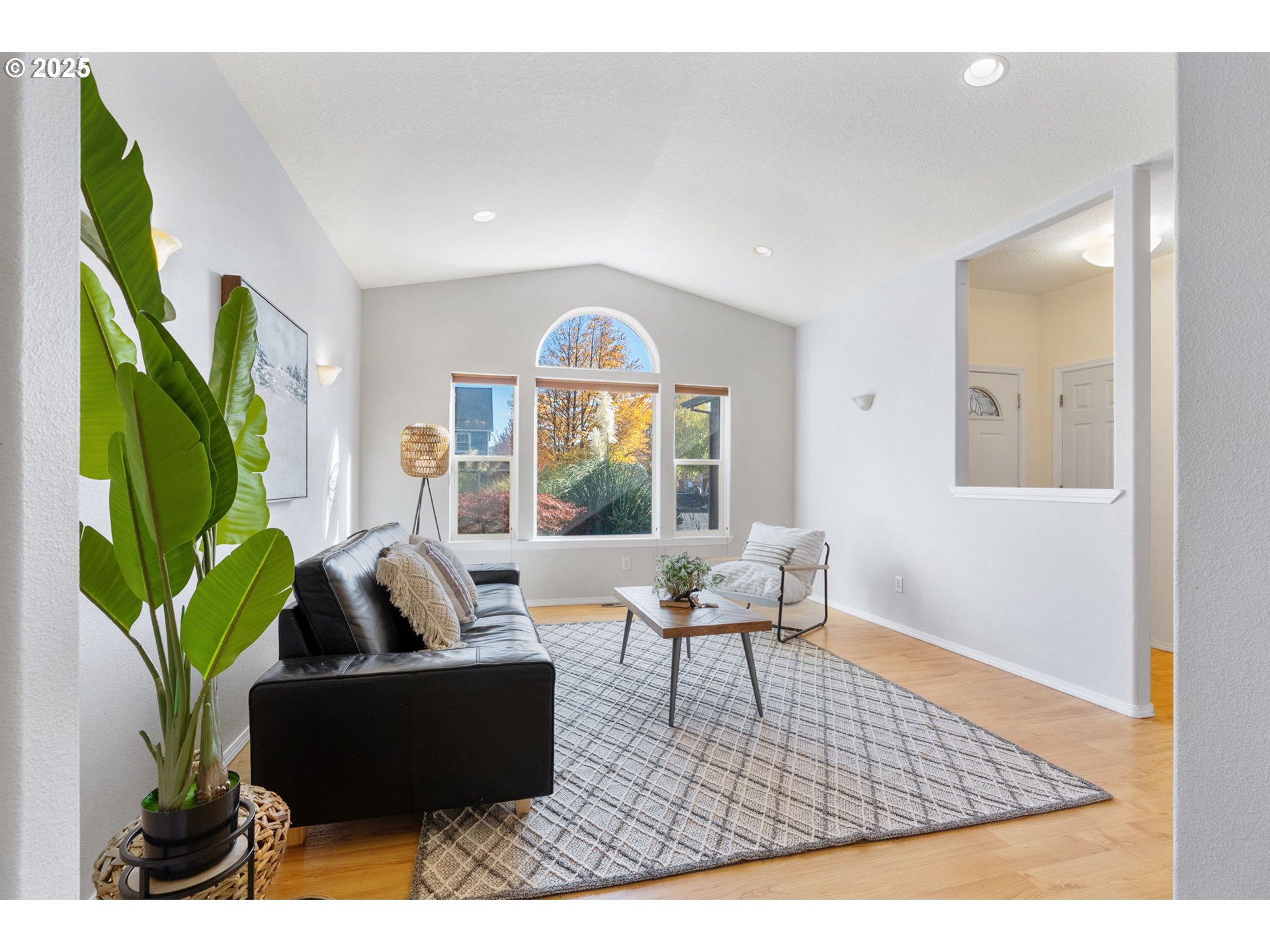 780 Henderson Road Hood River, OR 97031 - Photo 4 of 35 a living room with furniture rug and a large window
