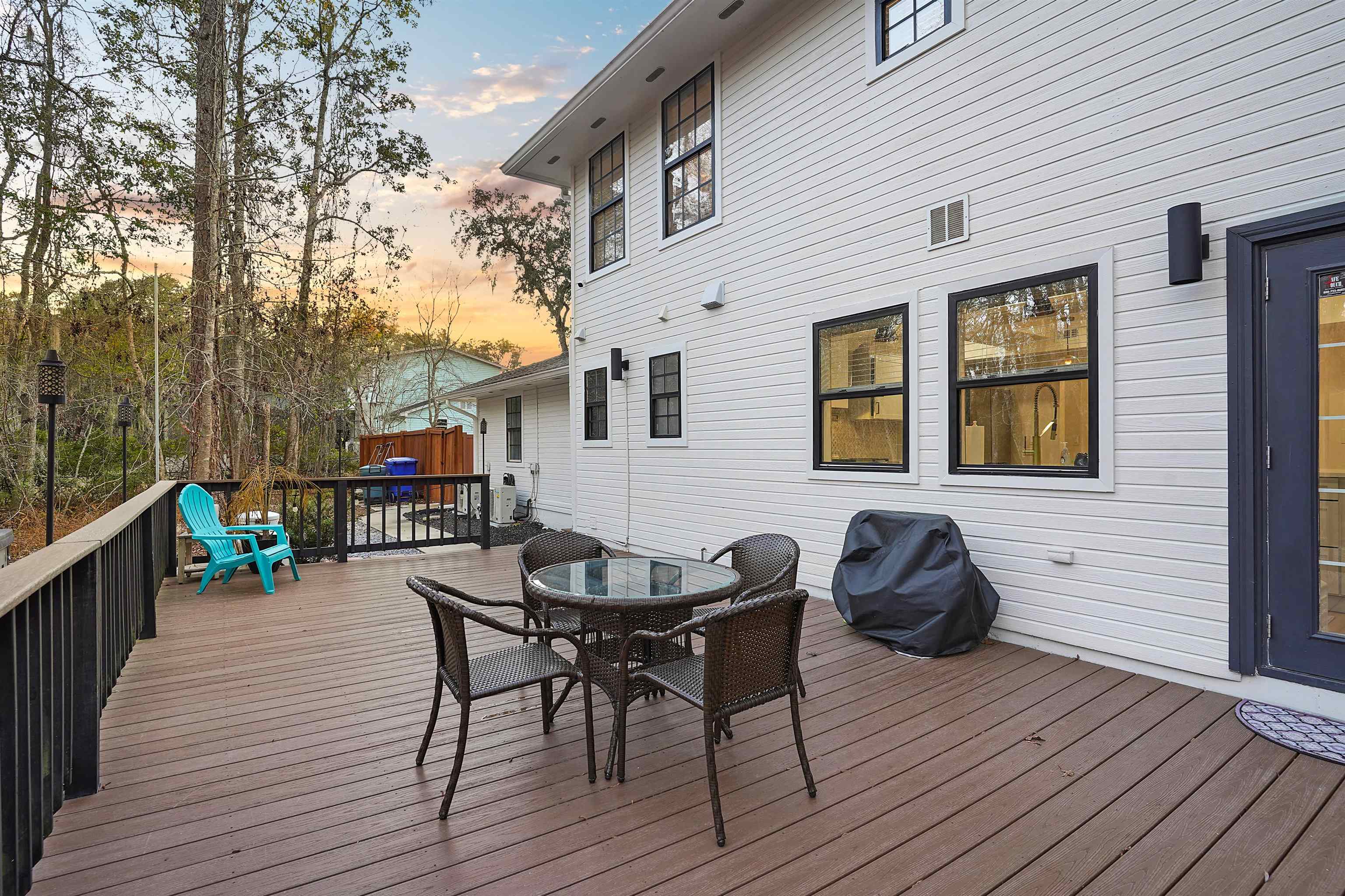 3020 Mac Road St. Augustine, FL 32086 - Photo 38 of 49 Deck featuring outdoor dining space and area for grilling