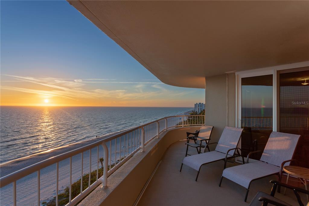 775 Longboat Club Road, Unit 808 Longboat Key, FL 34228 - Photo 31 of 41 a view of balcony with seating space