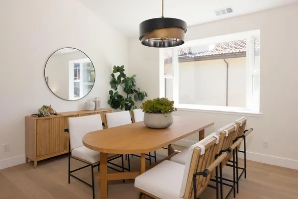 a view of a livingroom with a furniture