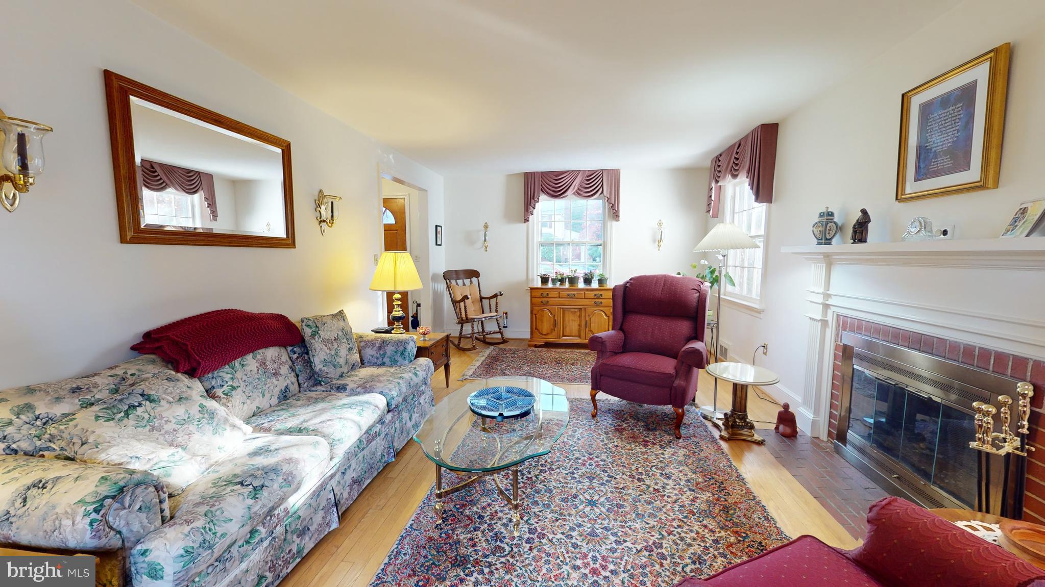 4602 Clemson Road College Park, MD 20740 - Photo 3 of 47 Spacious Living Room with gas Fireplace