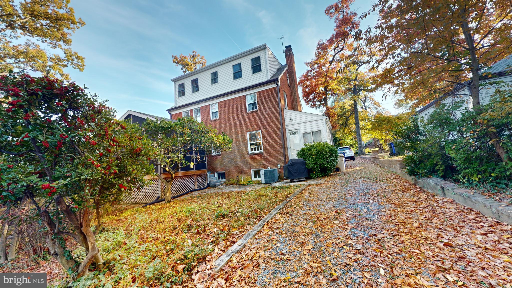 4602 Clemson Road College Park, MD 20740 - Photo 45 of 47 View From Back Showing Driveway