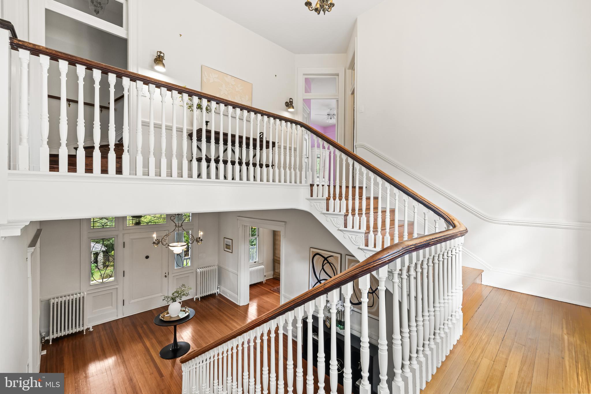 1926 Ruxton Road Ruxton, MD 21204 - Photo 50 of 108 a view of staircase with railing and white walls