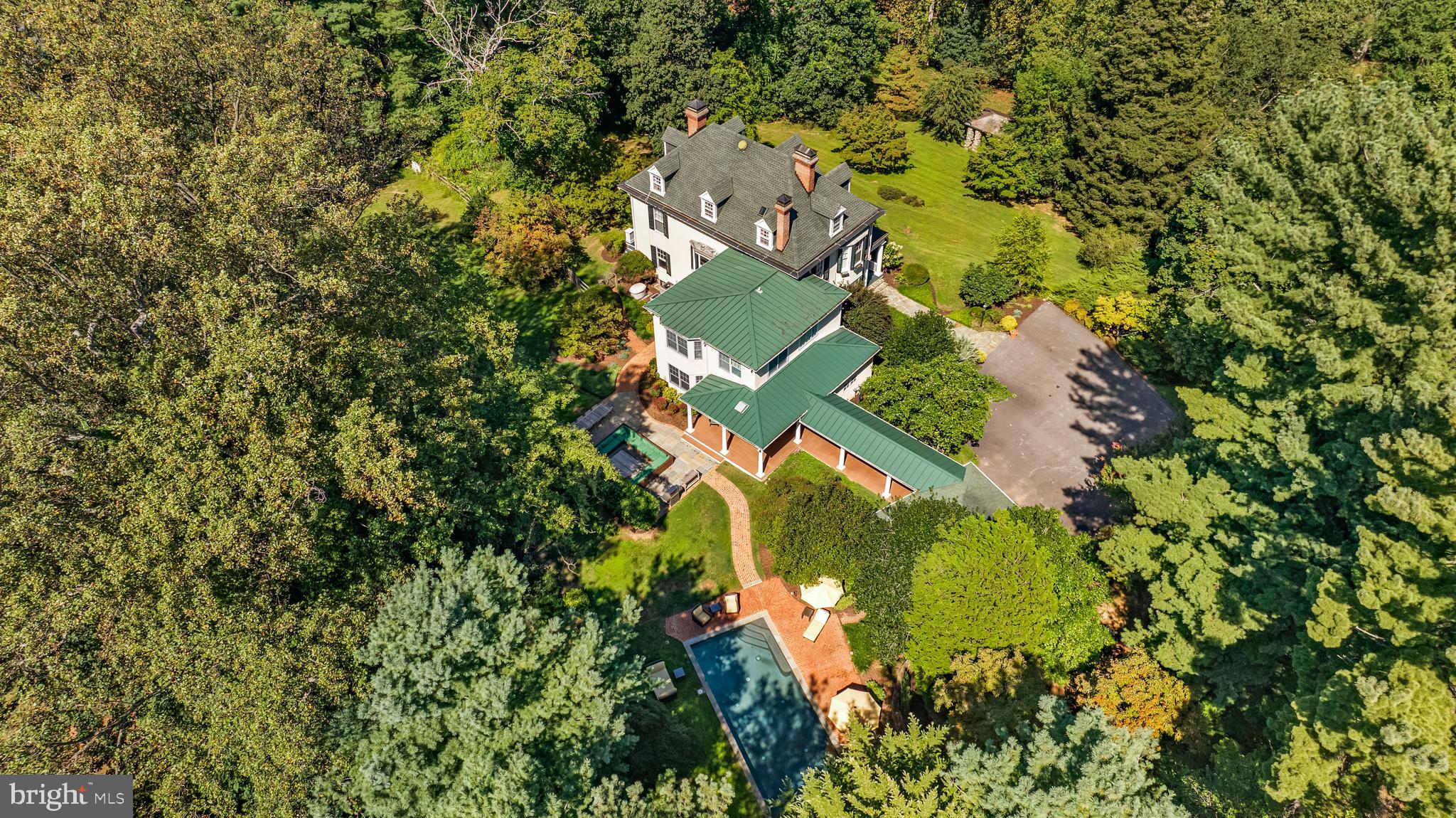 1926 Ruxton Road Ruxton, MD 21204 - Photo 6 of 108 an aerial view of residential houses with outdoor space and trees