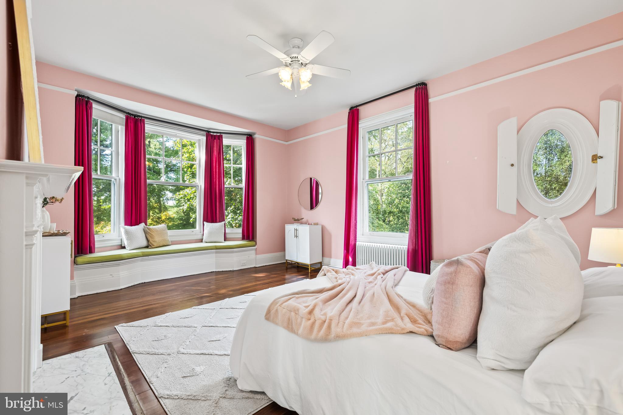 1926 Ruxton Road Ruxton, MD 21204 - Photo 62 of 106 a bed sitting in a bedroom next to a window