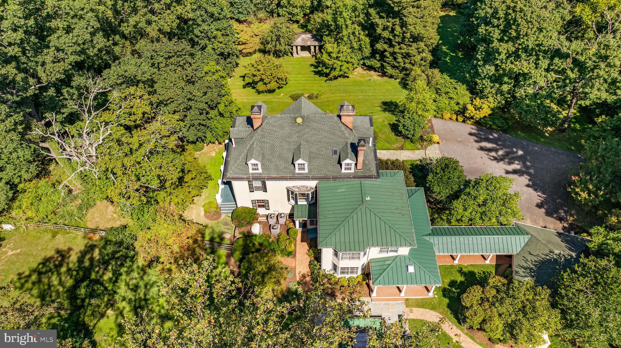 1926 Ruxton Road Ruxton, MD 21204 - Photo 92 of 108 an aerial view of a house with a yard