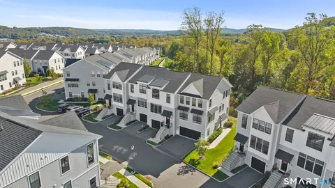a view of a city with tall buildings