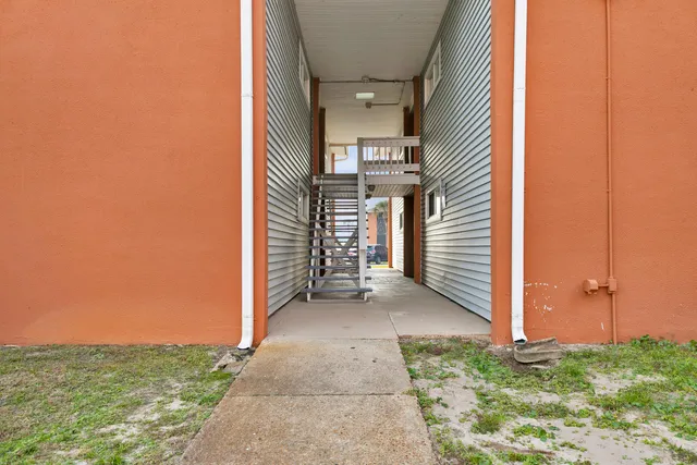 a view of lake from a house