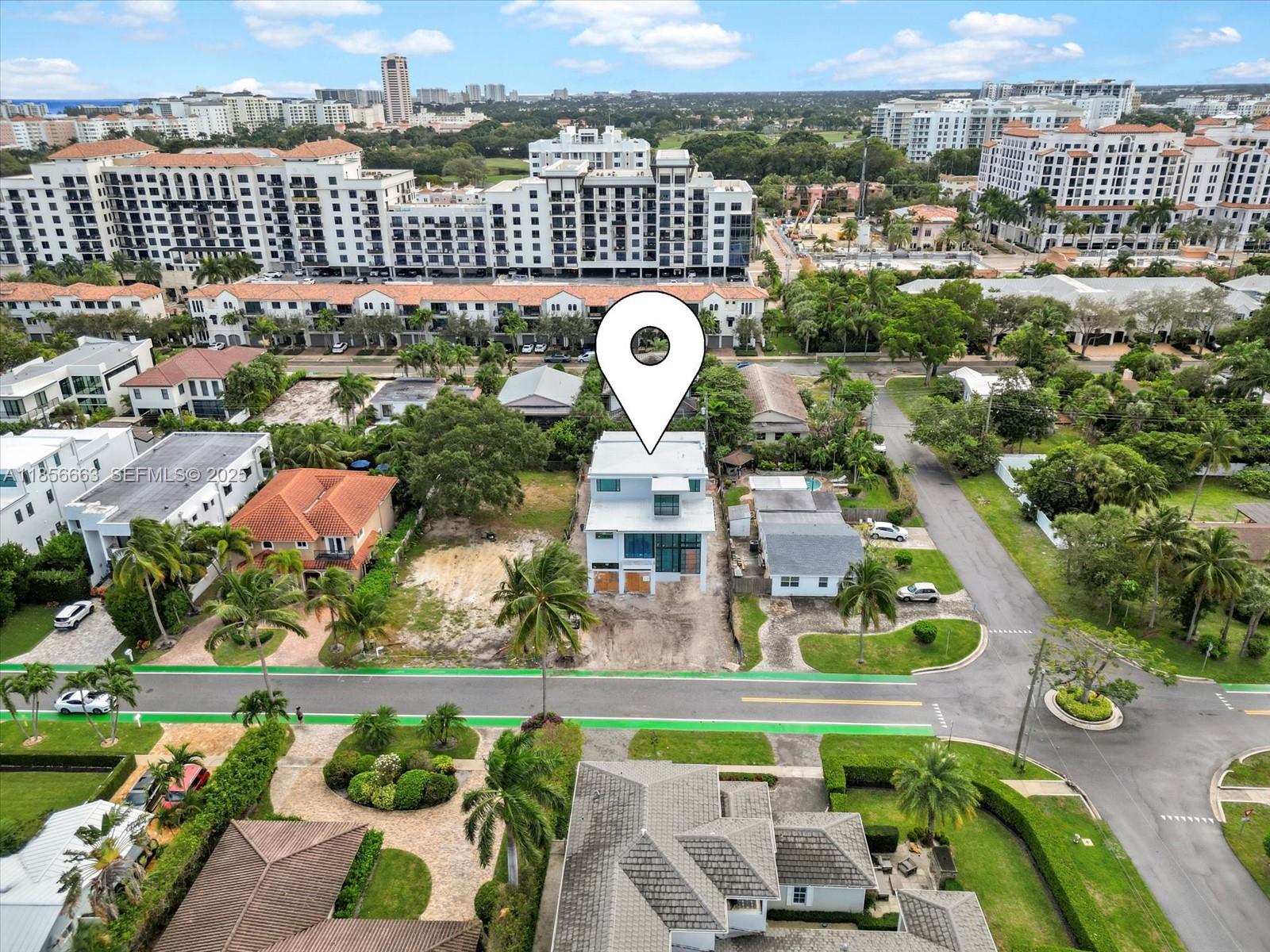 310 Northeast 2nd Street Boca Raton, FL 33432 - Photo 7 of 10 an aerial view of a city