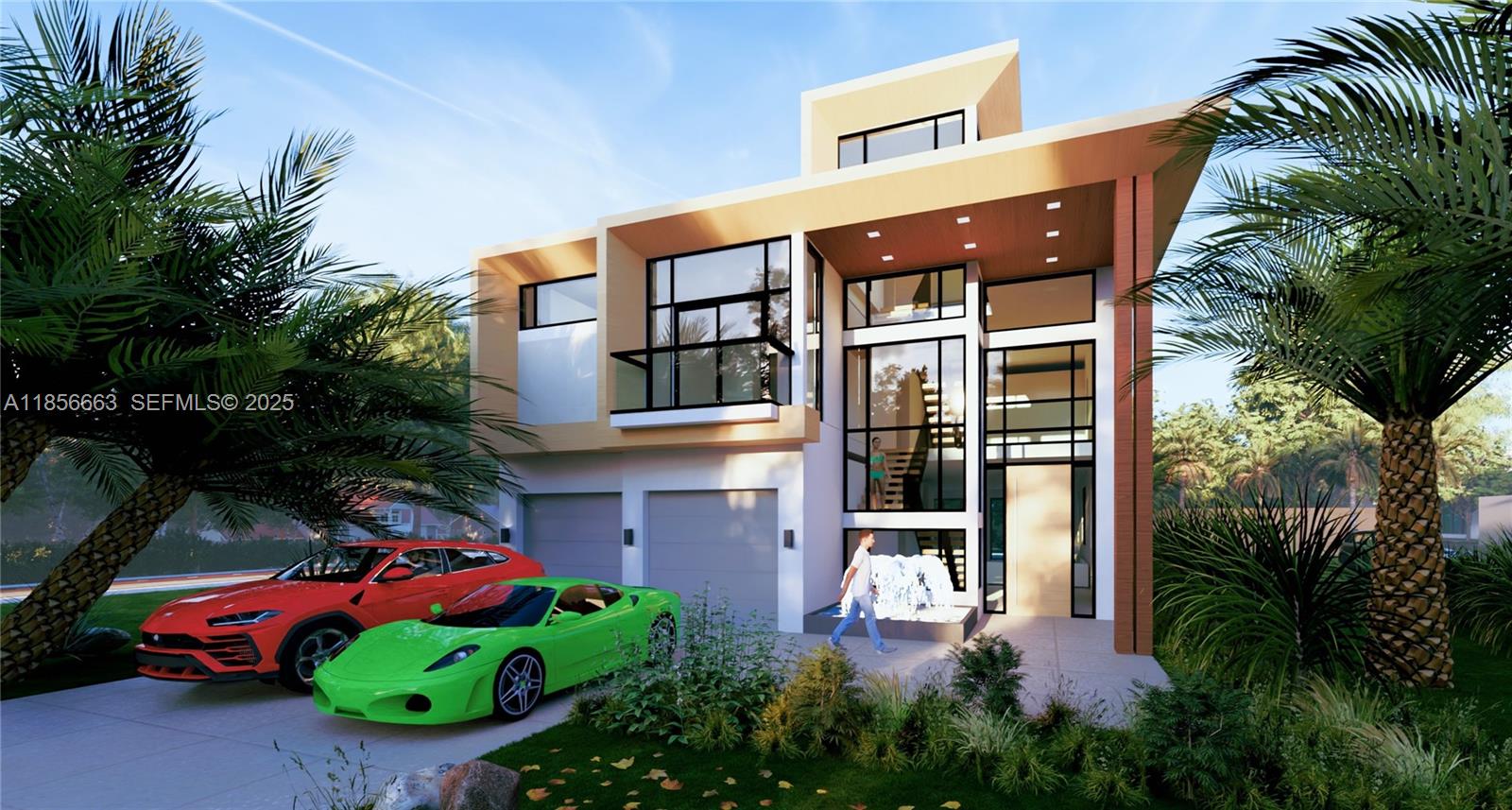 310 Northeast 2nd Street Boca Raton, FL 33432 - Photo 8 of 10 front view of a house with a garden