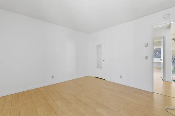 a view of empty room