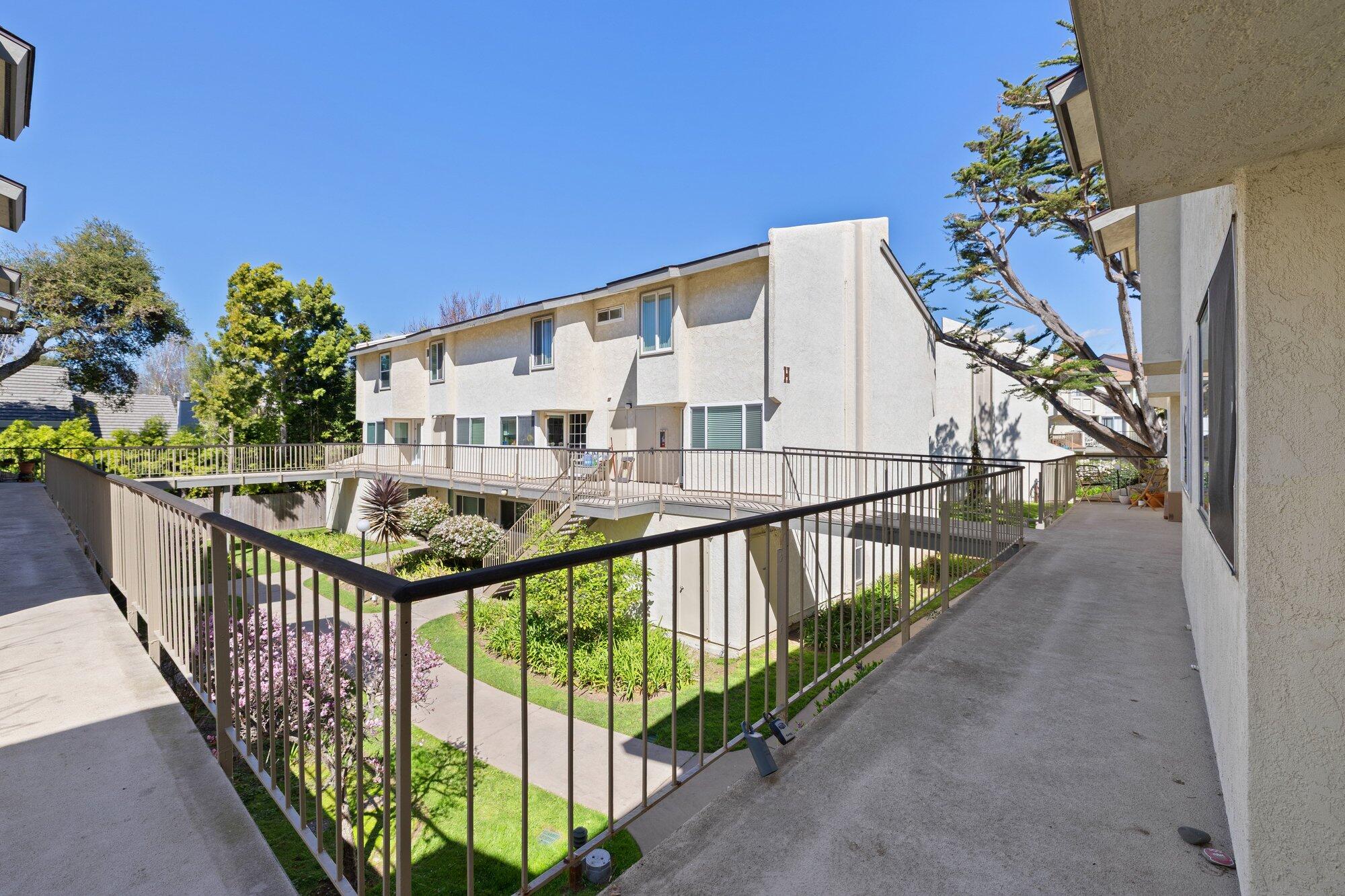 5455 8th Street, Unit 58 Carpinteria, CA 93013 - Photo 10 of 38 a view of a balcony with flower plants