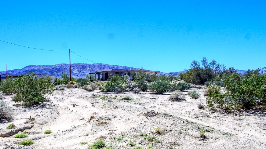 80422 Baseline Road Twentynine Palms, CA 92277 - Photo 12 of 30 a view of a mountain with a garden
