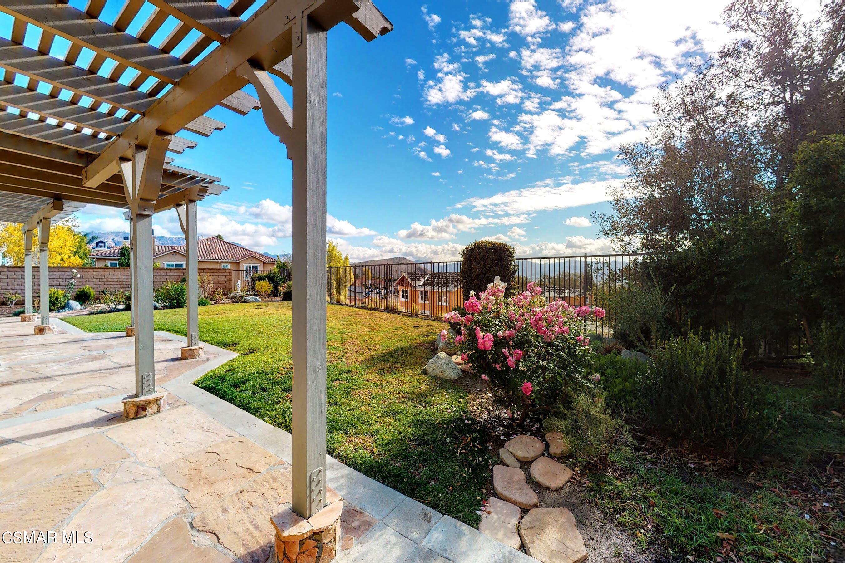 3705 Horizon Ridge Court Simi Valley, CA 93063 - Photo 8 of 62 a view of a porch with garden