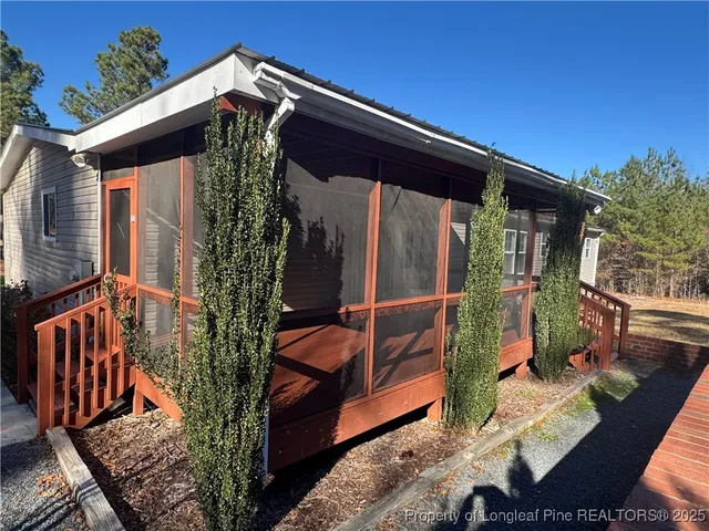 a view of outdoor space with trees