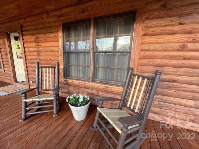 357 Cinnamon Ridge Rutherfordton, NC 28139 - Photo 26 of 40 a view of a two chairs in the balcony