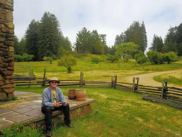 a view of outdoor space and yard