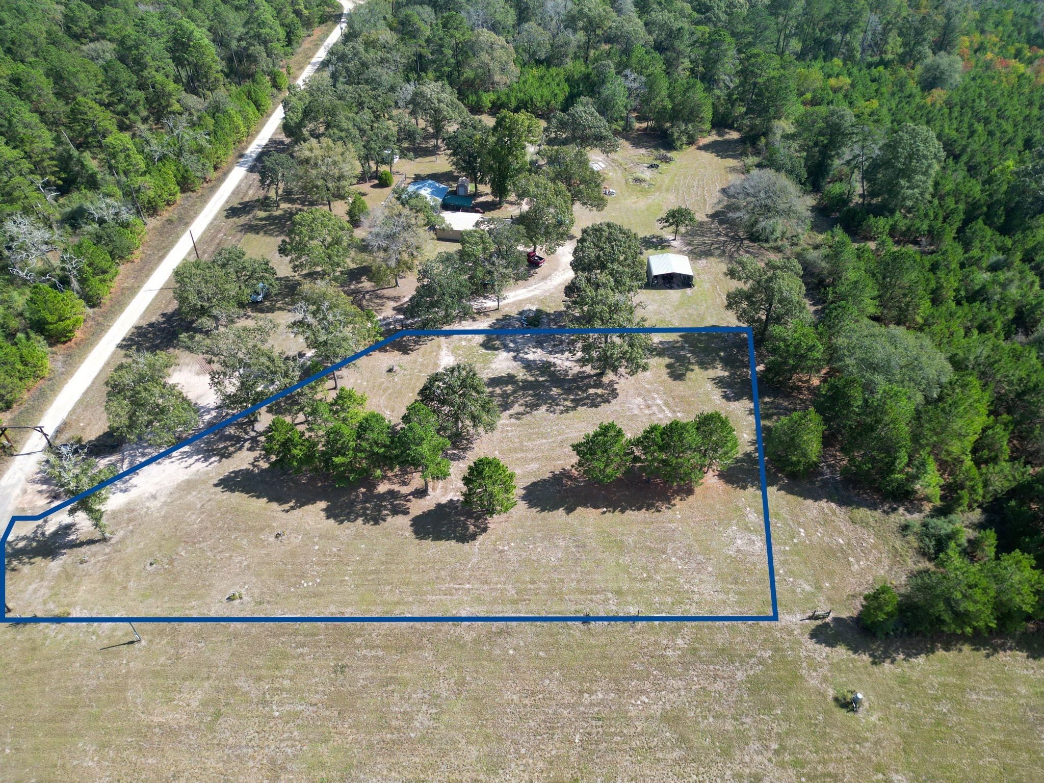 Tbd Slot Road Navasota, TX 77868 - Photo 12 of 12 an aerial view of residential house with outdoor space