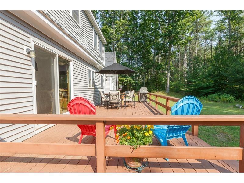 48 Headgate Road Damariscotta, ME 04543 - Photo 3 of 26 Rear deck