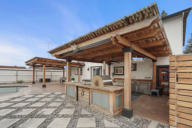 an aerial view of a city with lots of residential buildings