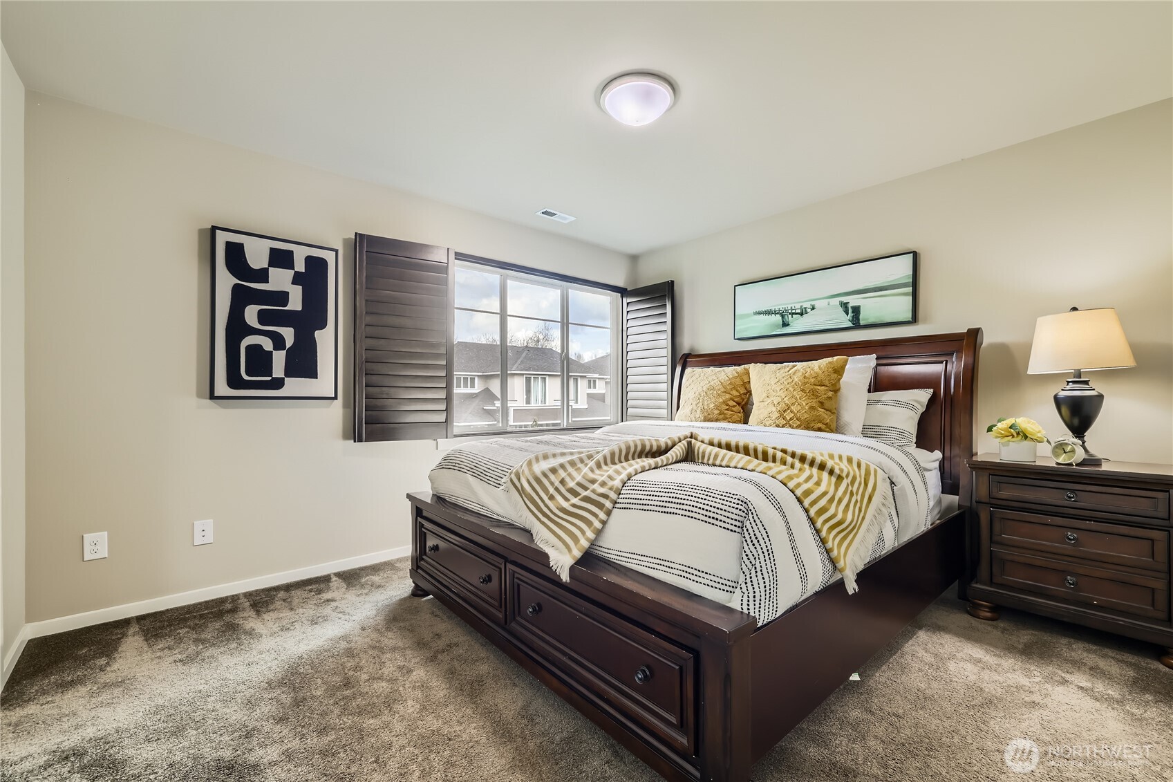 3702 170th Place Southeast Bothell, WA 98012 - Photo 26 of 40 a bedroom with a bed and window