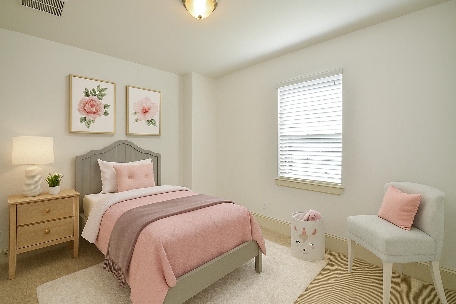 3302 Rochdale Street Houston, TX 77025 - Photo 33 of 49 a bedroom with a bed and a chair