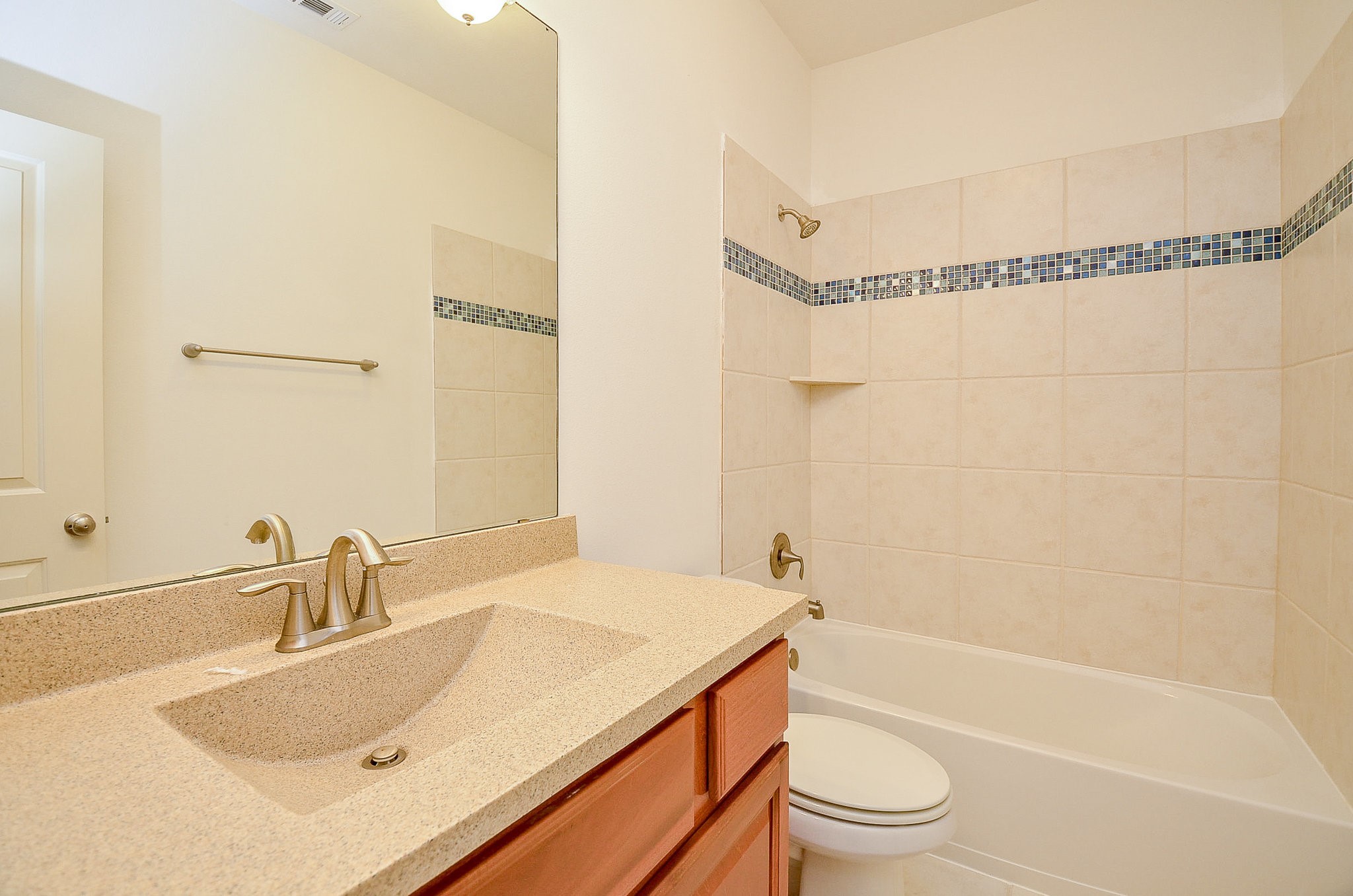 3302 Rochdale Street Houston, TX 77025 - Photo 38 of 49 a bathroom with a sink a toilet and shower