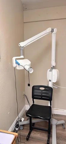 a view of entryway with wooden door