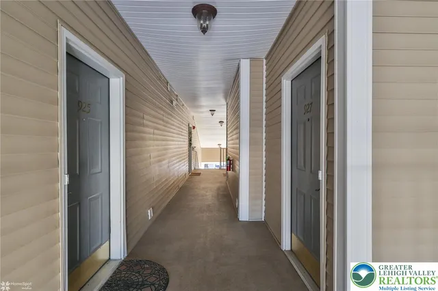 a view of front door