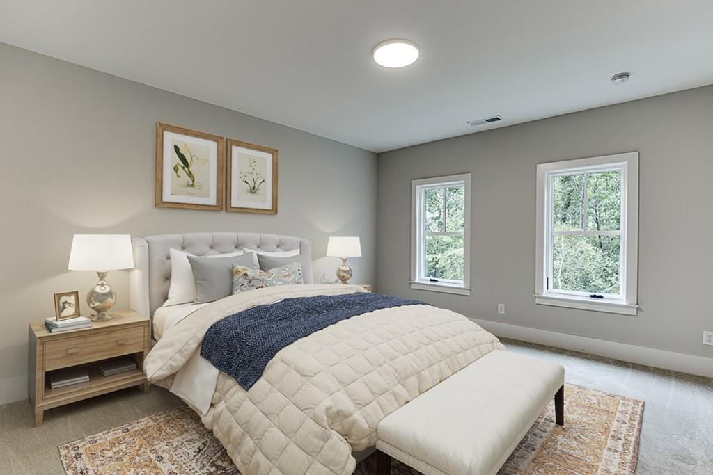 7620 Breeze Bay Road Cumming, GA 30041 - Photo 38 of 53 a bedroom with a bed and a window