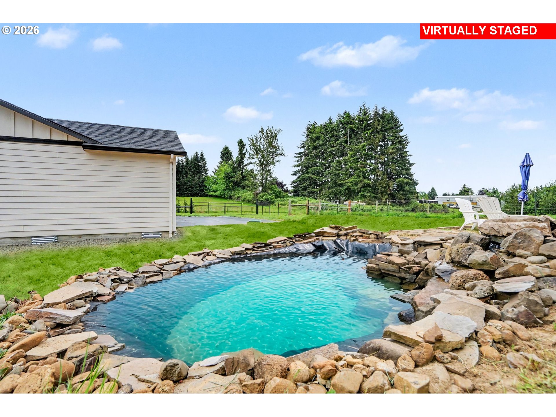 11862 Steinkamp Road Southeast Aumsville, OR 97325 - Photo 40 of 48 a view of a backyard