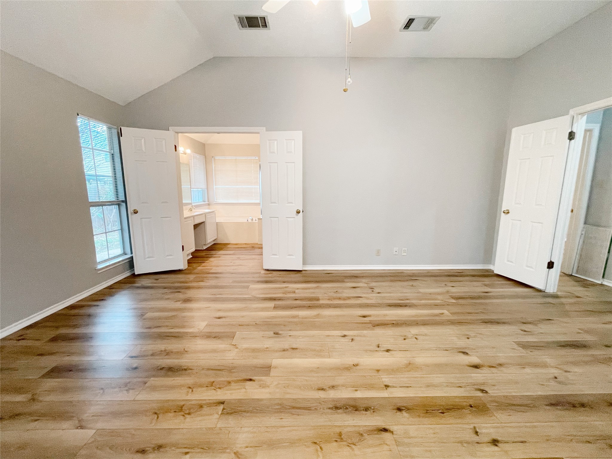 204 Cripple Creek Road Cedar Park, TX 78613 - Photo 18 of 36 With LVP floors, a fan & oodles of space you could fit 2 Cali Kings in here easily.