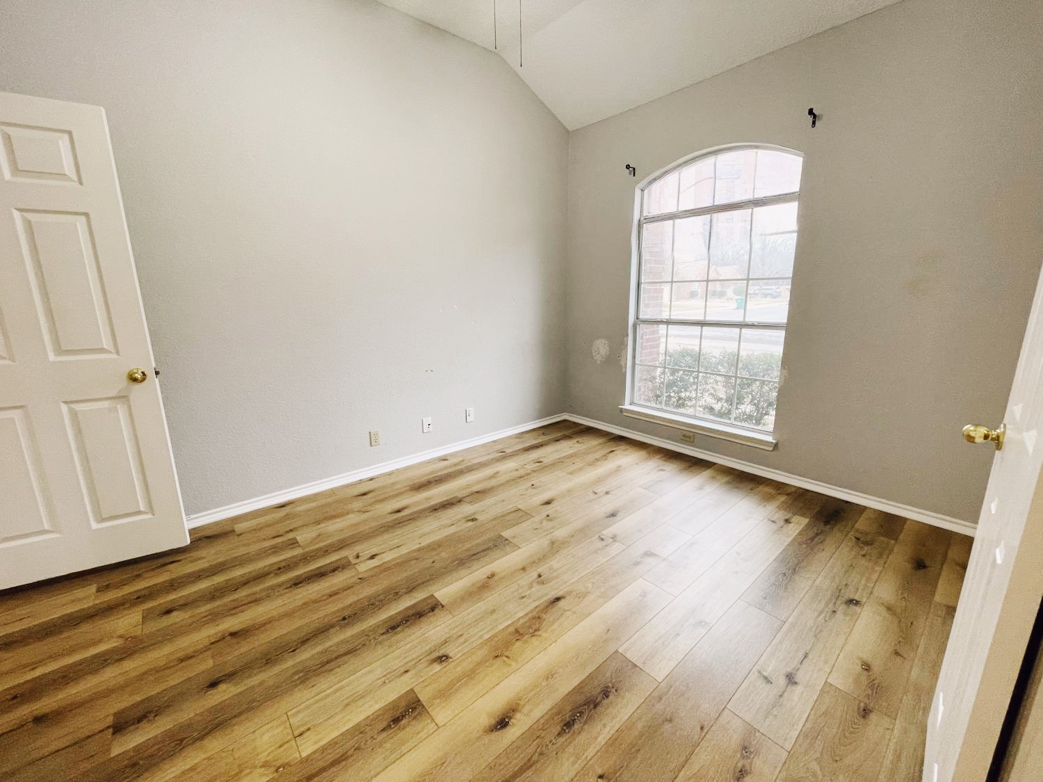 204 Cripple Creek Road Cedar Park, TX 78613 - Photo 22 of 36 Across from the flex room is a bedroom. With its french doors it could be a study as well.